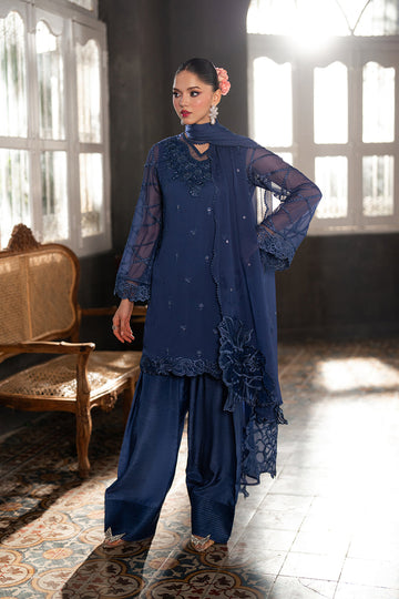 Azure Cobalt Haze 3 Eid Luxe Chiffon 2025